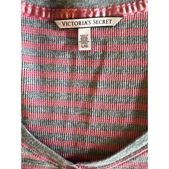 Victoria Secret Pink and Gray Pajama set-Not For Sale - Picture 5 of 10